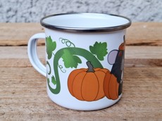 Plecháček "Halloweenský potkan"
